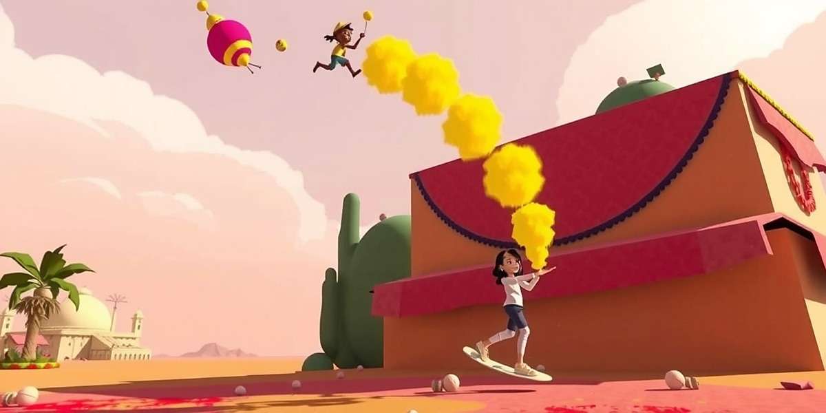 Alto's Odyssey India Edition - Advanced Gameplay Strategy Alto's Odyssey India Edition gameplay showing advanced trick during Holi festival event